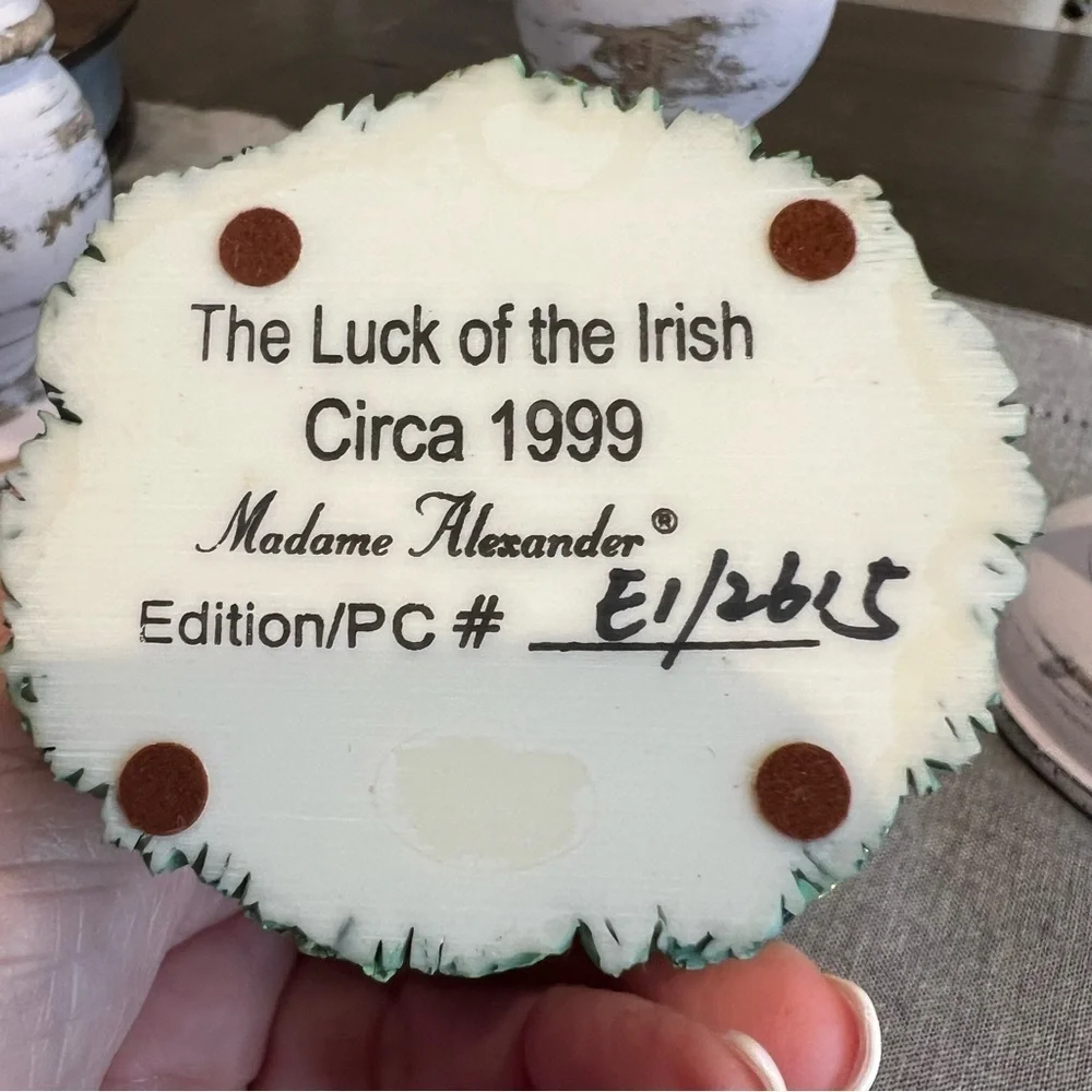 Vintage Madame Alexander Luck of the Irish Figurine